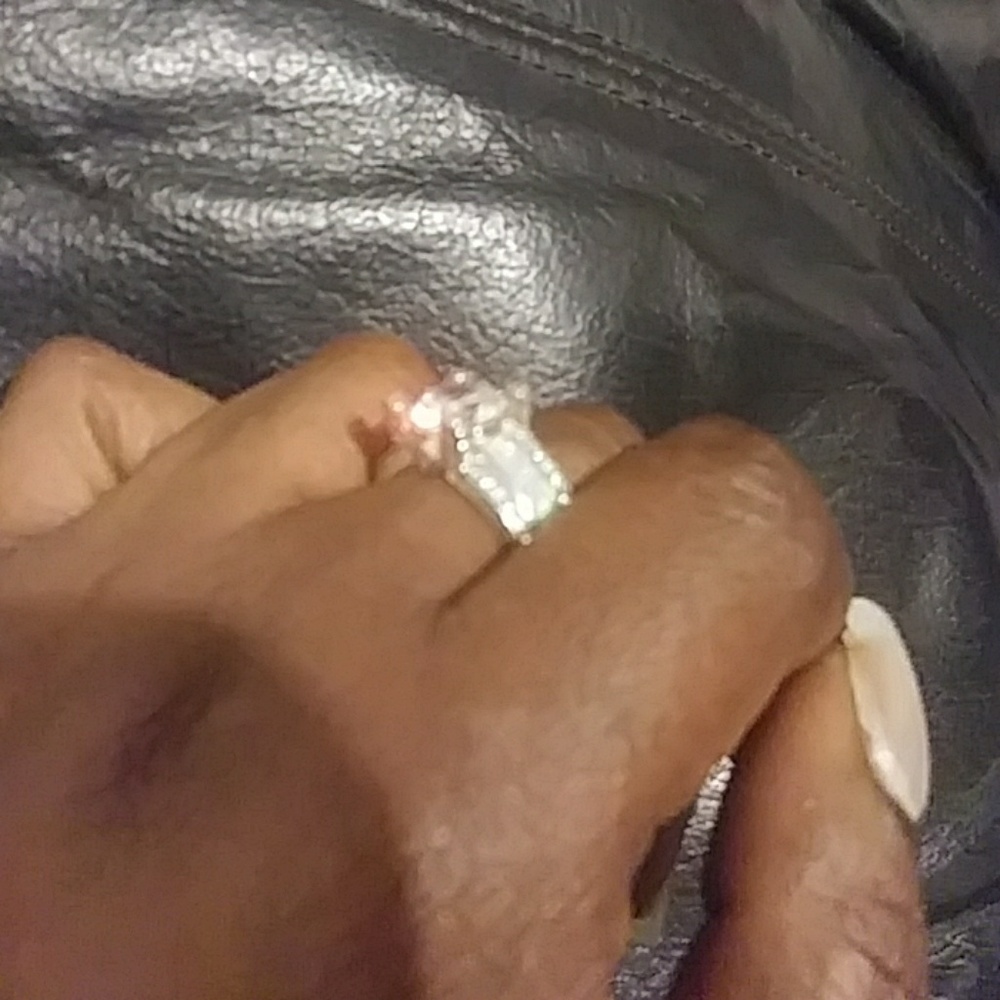 Pink Lab Created Ring - image 6